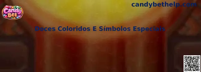 Doces Coloridos E Símbolos Especiais