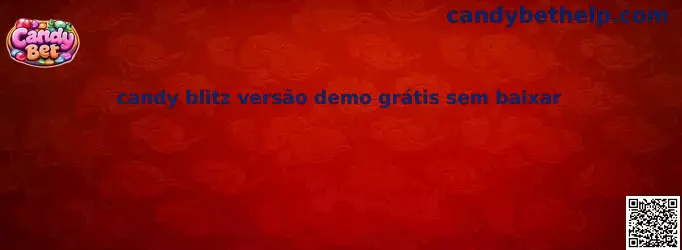 Candy Blitz versão demo grátis sem baixar