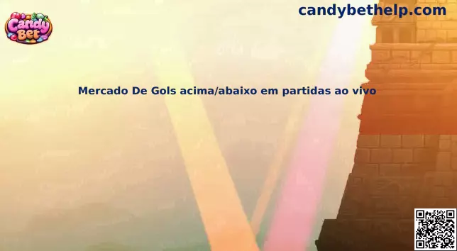 Mercado De Gols acima ou abaixo em partidas ao vivo
